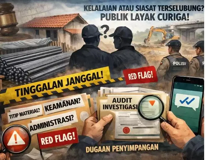 Dugaan “Titipan” Material Proyek Jembatan Bogangin Disorot, Transparansi Pelaksanaan Dipertanyakan