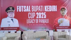 HARI BERSEJARAH KABUPATEN KEDIRI,  EVENT OLAHRAGA FUTSAL TERBESAR DENGAN 126 TIM DARI 1300 PESERTA