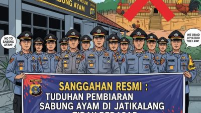 Klarifikasi dan Sanggahan,Tidak Benar D Pembiaran Arena Sabung Ayam di Jatikalang. Desa Prambon