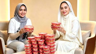 Dewi Perssik Dukung UMKM Abon Barokah Yuli Asal Tapen Bondowoso