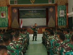 Danrindam V/Brawijaya Tekankan Jamu Jati Kendi Kepada 249 Bintara Baru